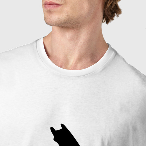 Мужская футболка хлопок Bad bear 666 rock, цвет белый - фото 6