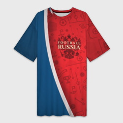Платье-футболка 3D Football Russia