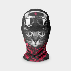 Маска карнавальная 3D Кот Пилот