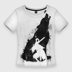 Женская футболка 3D Slim Dark Souls