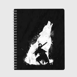 Тетрадь Dark Souls wolf Дарк Соулс волк