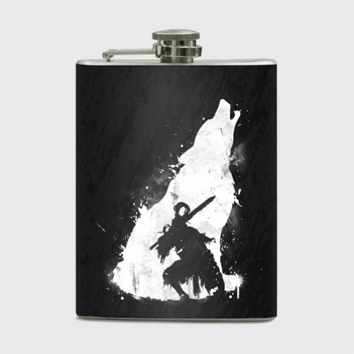 Фляга Dark Souls wolf Дарк Соулс волк