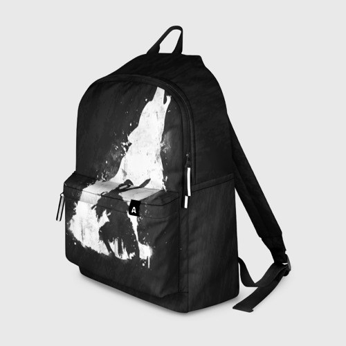 Рюкзак 3D с принтом DARK SOULS | ДАРК СОУЛС, вид спереди #2
