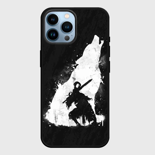 Чехол для iPhone 14 Pro Max Dark Souls wolf Дарк Соулс волк
