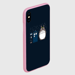 Чехол для iPhone XS Max матовый Тоторо и Тардис - фото 2