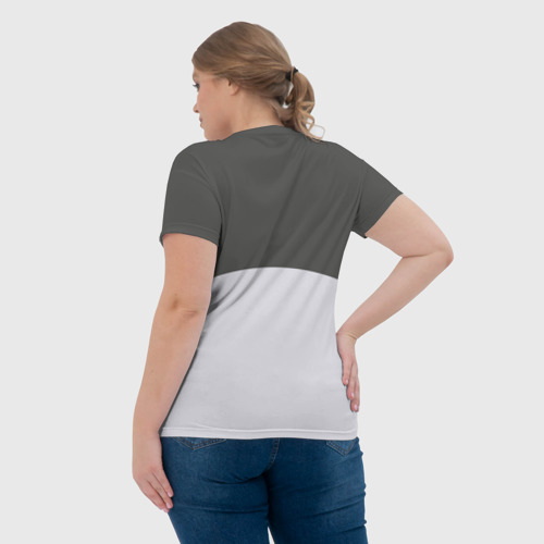 Женская футболка 3D Большой Тоторо, цвет 3D печать - фото 7