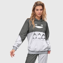 Женский костюм с толстовкой 3D Большой Тоторо - фото 2