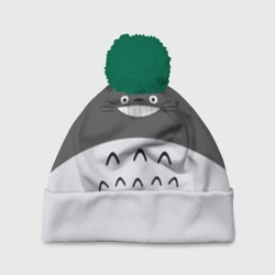 Шапка 3D c помпоном Большой Тоторо