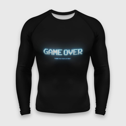 Мужской рашгард 3D Game Over, цвет 3D печать