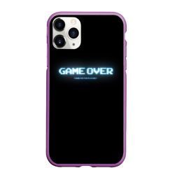 Чехол для iPhone 11 Pro Max матовый Game Over