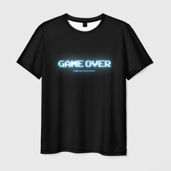 Мужская футболка 3D Game Over