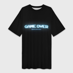 Платье-футболка 3D Game Over