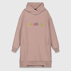 Платье-худи хлопок Не ebay мне мозг