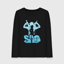 Женский лонгслив хлопок Мастера меча онлайн Кирито и Асуна