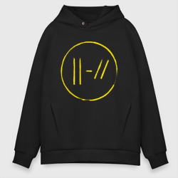 Мужское худи Oversize хлопок Twenty One Pilots Trench