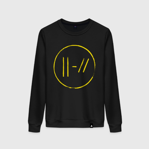 Женский свитшот хлопок Twenty One Pilots Trench, цвет черный