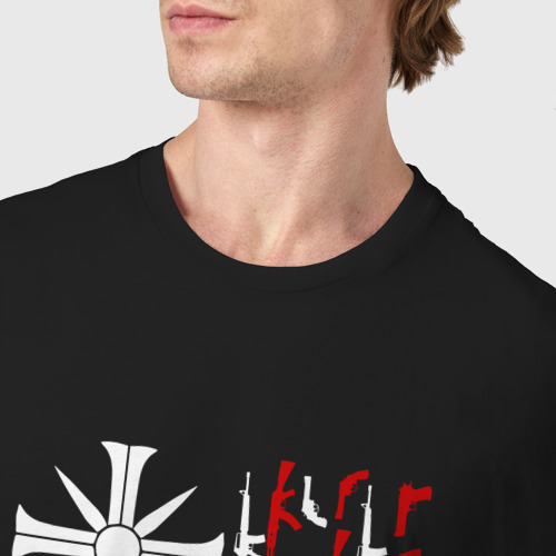 Мужская футболка хлопок FAR CRY 5, цвет черный - фото 6
