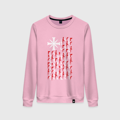 Женский свитшот хлопок FAR CRY 5, цвет светло-розовый