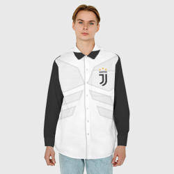 Мужская рубашка oversize 3D Juventus sport - фото 2