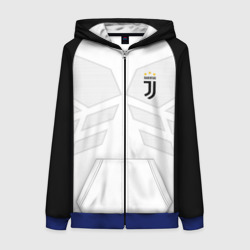 Женская толстовка 3D на молнии Juventus sport