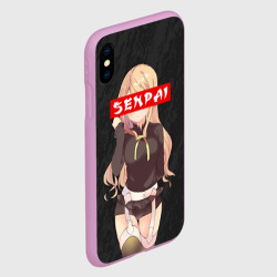 Чехол для iPhone XS Max матовый Senpai в цвете - фото 2