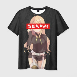 Мужская футболка 3D Senpai в цвете