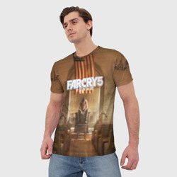 Мужская футболка 3D Far Cry 5 - фото 2