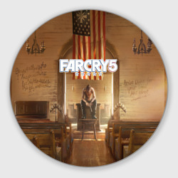 Круглый коврик для мышки Far Cry 5