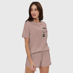 Женская пижама с шортиками хлопок Тоторо - фото 2