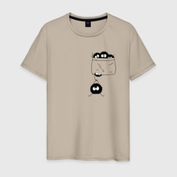 Тоторо – Мужская футболка хлопок с принтом купить со скидкой в -20%