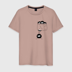 Тоторо – Мужская футболка хлопок с принтом купить со скидкой в -20%