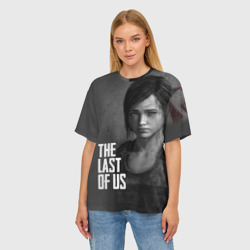 Женская футболка oversize 3D The Last of Us - фото 2