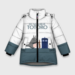 Зимняя куртка для девочек 3D Мой сосед Тоторо