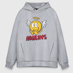 Мужское худи Oversize хлопок Angel 100%