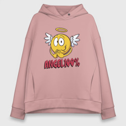 Женское худи Oversize хлопок Angel 100%