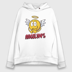 Женское худи Oversize хлопок Angel 100%