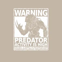 Мужской свитшот хлопок Predator хищник - фото 2