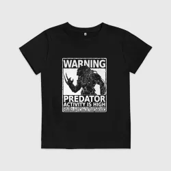 Детская футболка хлопок Predator хищник
