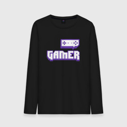 Мужской лонгслив хлопок Gamer Twitch