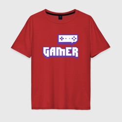 Мужская футболка хлопок Oversize Gamer Twitch