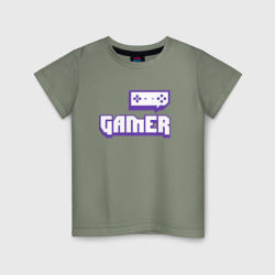 Детская футболка хлопок Gamer Twitch