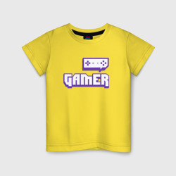 Детская футболка хлопок Gamer Twitch