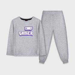 Детская пижама с лонгсливом хлопок Gamer Twitch