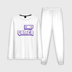 Мужская пижама с лонгсливом хлопок Gamer Twitch