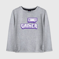 Детский лонгслив хлопок Gamer Twitch