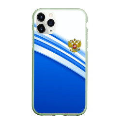 Чехол для iPhone 11 Pro матовый Россия