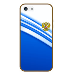 Чехол для iPhone 5/5S матовый Россия