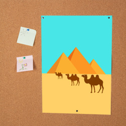 Постер Пирамиды Египта - фото 2