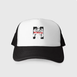 Кепка тракер с сеткой Waifu material