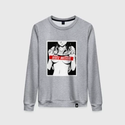 Женский свитшот хлопок Waifu material